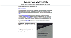 Desktop Screenshot of medieninhalte.de