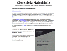 Tablet Screenshot of medieninhalte.de